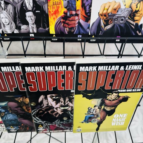 Secret Service 1-6 Superior 1-4 6-7 Lot Mark Millar Icon Comics Kingsman - Picture 5 of 7